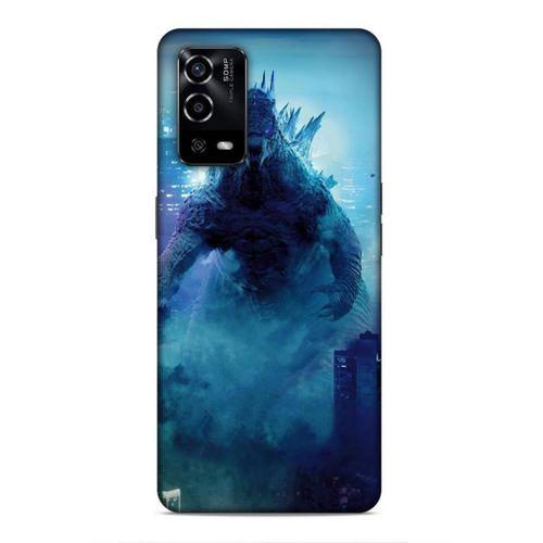 Oppo A55 5G Uyumlu Kılıf BMovie (22) Tam Koruma Kılıfı Godzilla