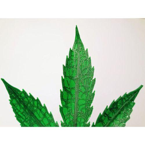 Gerçekçi Sanatsal Marihuana Yaprağı (Bu ürün Sadece Plastik parçadır - Almadan Önce Soru Sorabilirsiniz)