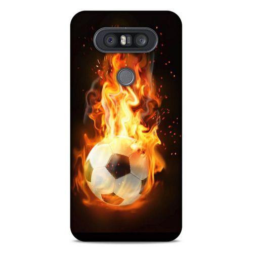 Lopard LG K41S - K51S Uyumlu Kılıf FireX (36) Glitter Kılıf Futbol Topu