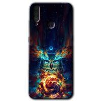 General Mobile GM 10 Kılıf HD Desen Baskılı Arka Kapak - Ballı Baykuş