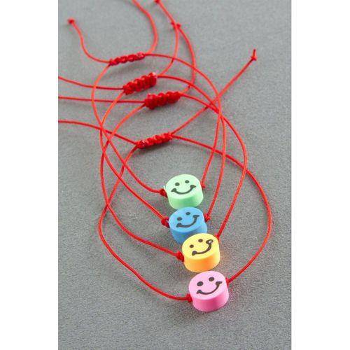 Emoji Makrome İp Bileklik