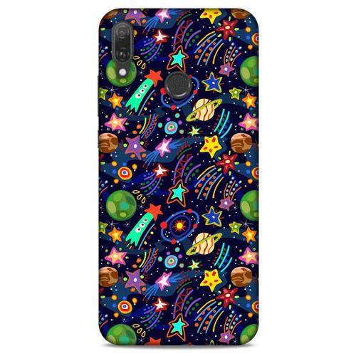 Spacex (35) Tema Fit Design Kılıf Huawei Y9 2019 Kılıf
