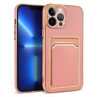 Apple iPhone 13 Pro Max Kılıf Zore Bark Kartlıklı Kapak