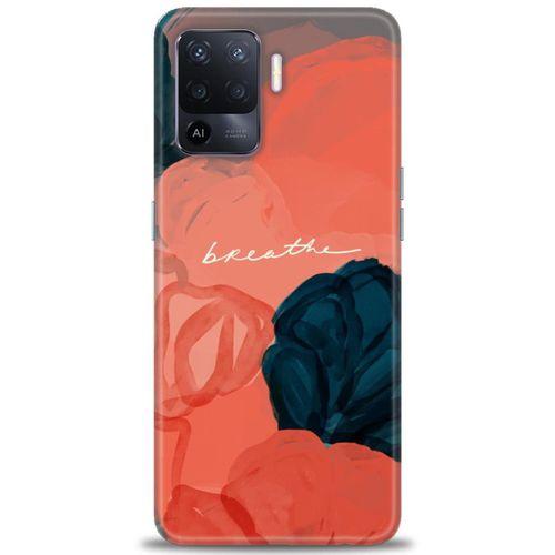 Oppo Reno 5 Lite Kılıf HD Baskılı Kılıf - Breathe + Tam Ekran Koruyucu