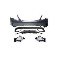 Mercedes W205 Uyumlu C Serisi Makyajlı Oem Amg Arka Tampon & Egzoz