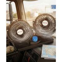 12v Oto Fan Çakmaklık Girişli Ayarlanabilir Başlıklı Araç Vantilatörü