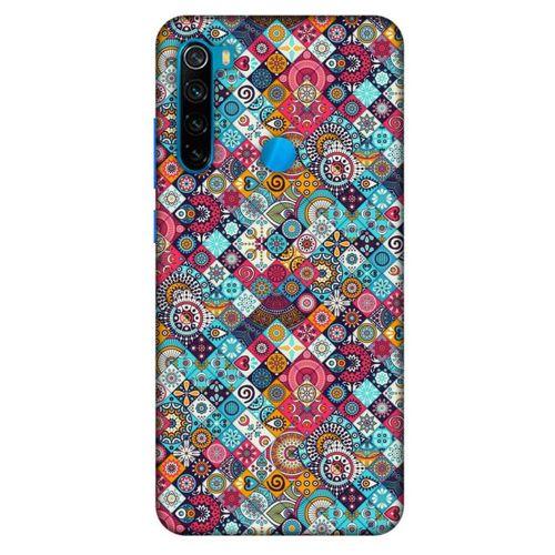 Ethnic Culture (26) Xiaomi Redmi Note 8 Kılıf Silikon Kapak Desenli