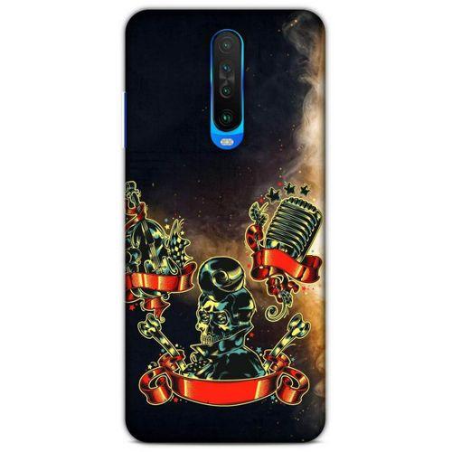Lopard Xiaomi Redmi K30 5G Uyumlu Kılıf Tattoo's (16) Kalın Kılıf Karışık