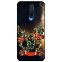 Lopard Xiaomi Redmi K30 5G Uyumlu Kılıf Tattoo's (16) Kalın Kılıf Karışık