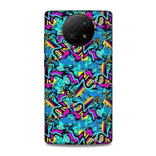 Lopard Xiaomi Redmi Note 9 5g Uyumlu Kılıf Graffitix (30) Silicone Case