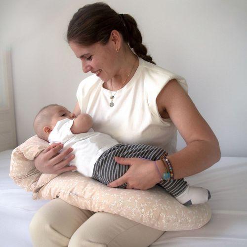 Babyjem BabyJem Çok Fonk.Baş Destekli Emzirme Minderi 737 Somon