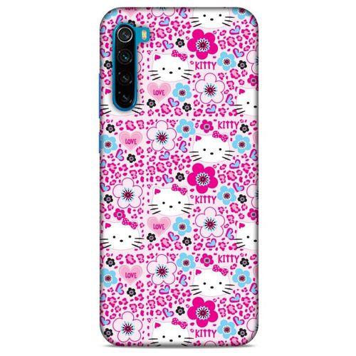 Lopard Xiaomi Redmi Note 8T Uyumlu Kılıf Kediler (2) Kabı Hello Kitty