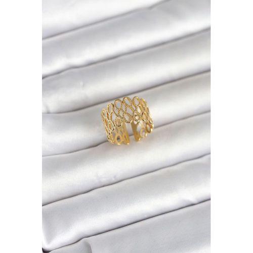 316L Çelik Sarmal Zincir Model Kadın Yüzük