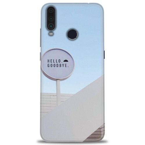 General Mobile GM 10 Kılıf HD Baskılı Kılıf - Hello GoodBye + Tam Ekran Koruyucu
