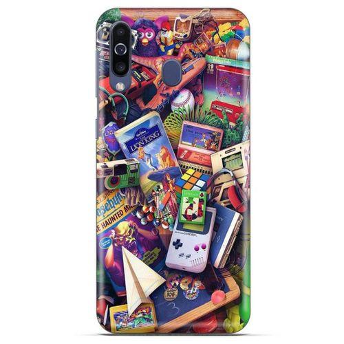 Retro (34) Desen Slim Armor Kılıf Renkli Alcatel 1S Kılıf