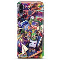 Retro (34) Desen Slim Armor Kılıf Renkli Alcatel 1S Kılıf