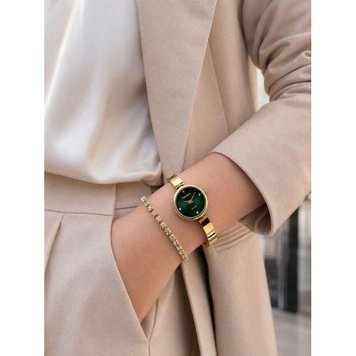 Ferrucci Küçük Vintage Kasa Çelik Kordon 2 Yıl Garantili 3 Atm Kadın Kol Saati+Bileklik BFC.03768.2