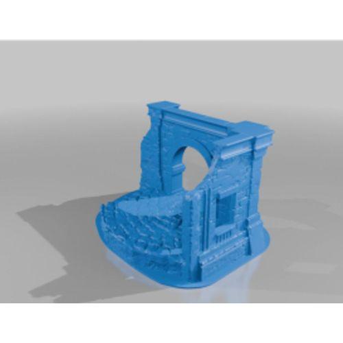 Gotik Harabeler Masaüstü Oyunları için (Bu ürün Sadece Plastik parçadır - Almadan Önce Soru Sorabilirsiniz)