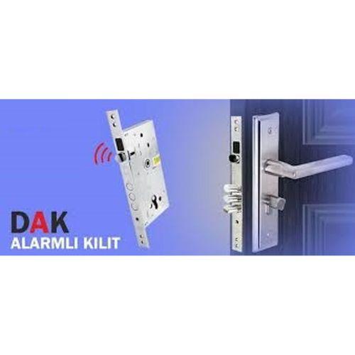 DAK Alarmlı Monoblok Çelik Kapı Kilidi (BARELSİZ)