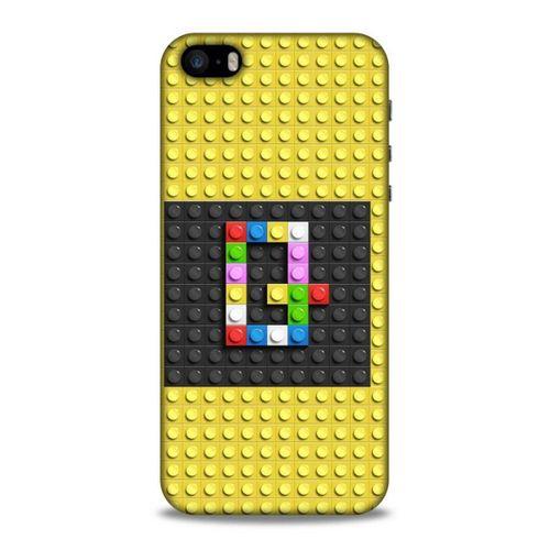 Lopard Apple iPhone SE Uyumlu Kılıf BloX (38) Neo Hybrid Kılıf Q Harfi