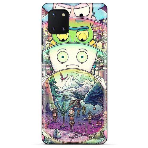Huawei Y5P Uyumlu Kılıf Rick And Morty (48) Bumper Kılıf Decoy Jerrys