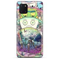 Huawei Y5P Uyumlu Kılıf Rick And Morty (48) Bumper Kılıf Decoy Jerrys