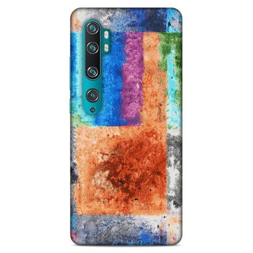 Lopard Xiaomi Mi Note 10 Uyumlu Kılıf Soyut Sanat (49) Baskılı Ultra Silikon Kılıf