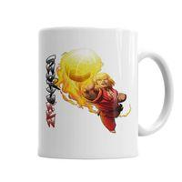 Ken Masters Street Fighter Kupa Bardak Porselen