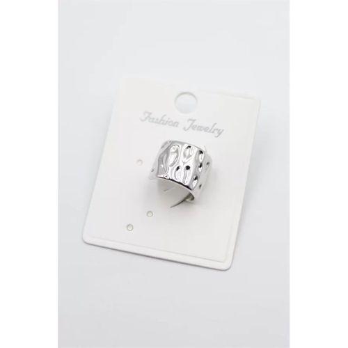 Halka Kıkırdak Küpe - Gümüş