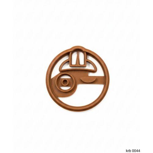 Karakter Figürlü Yuvarlak Kurabiye Kalıbı – Hamur Kesici, Şeker Hamuru ve Oyun Hamuru İçin