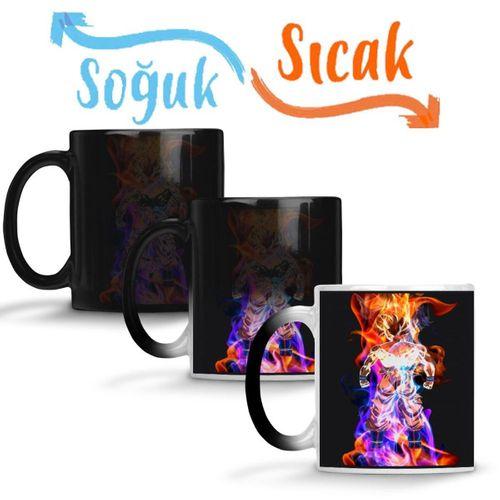 Goku instinto Süperior Sihirli Kupa Bardak Porselen