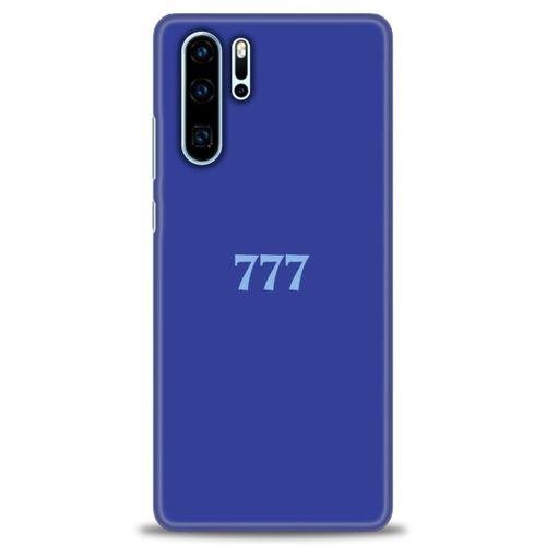 Huawei P30 Pro Kılıf HD Baskılı Kılıf - 777 + Tam Ekran Koruyucu