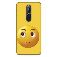 Emojix (40) Nokia 7.1 Kılıf Silikon Kapak Desenli