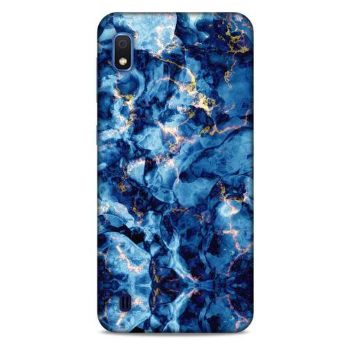 Mermer Desenli (26) Tema Tpu Silikon Kılıf Parliament Mavi Samsung Galaxy A10 Kılıf