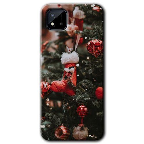Realme C11 Kılıf Baskılı Arka Kapak - Happy New Year +Tam Ekran Koruyucu
