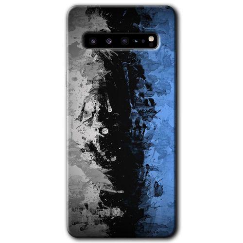 Samsung Galaxy S10 Plus HD Baskılı Kılıf + 9D Tam Ekran Koruyucu - Abstract Wallpaper