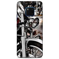 Huawei Mate 20 Pro Uyumlu Kılıf Motorsiklet (49) Ultra Silikon Kılıf Harley