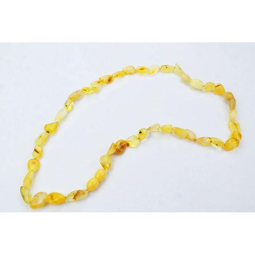 Şifa Doğal Kesim Damla Kehribar Yetişkin Kolye