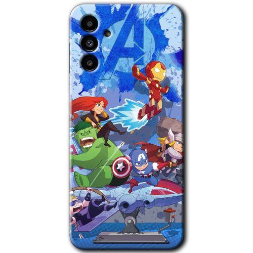 Galaxy A13 5G Kılıf HD Desen Baskılı Arka Kapak - Avengers Cartoon