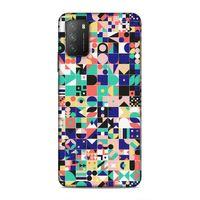 Xiaomi Poco M3 Uyumlu Kılıf Insomnia (40) Fit Silikon Kılıf Minik Kareler