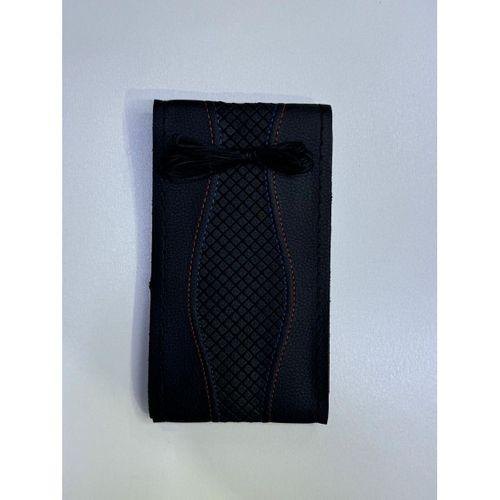 Direksiyon Simidi Kaplaması, 38 cm/15 inç Deri Direksiyon Simidi Kılıfı İğne ve İplikle El Yapımı
