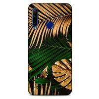 Lopard Huawei Honor 20 Lite Uyumlu Kılıf Bahar (6) Silikon Kılıf Altın Yapraklar