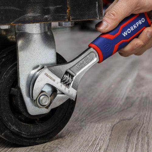 WORKPRO WP272010 150mm Cr-V Profesyonel Kurbağacık Anahtar