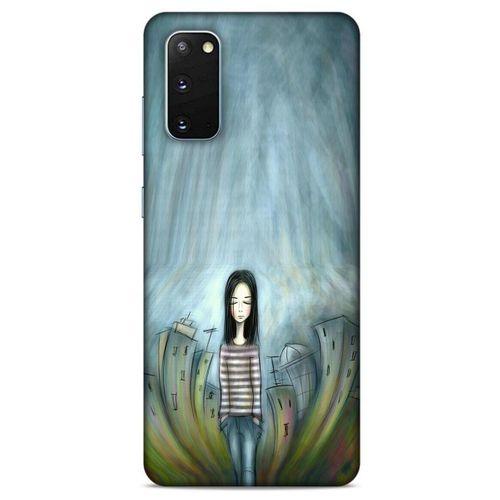 Samsung Galaxy S20 Kılıf Depresyon (22) Tam Koruma Kılıfı Fuşya Bordo
