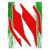 HONDA Honda Pcx 2021 - 2024 Uyumlu Geniş Far Üstü Film Kırmızı