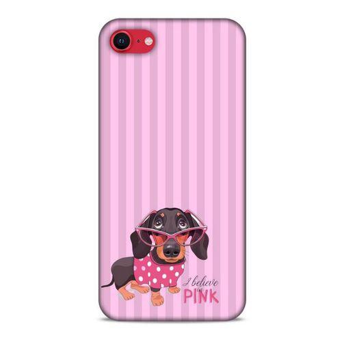 Animax Pembeci Köpek Apple iPhone SE 2020 Kılıf Desenli Silikon
