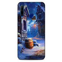 Huawei Y6P Kılıf Snowix (46) Core Armor Kılıf Kahverengi Mavi