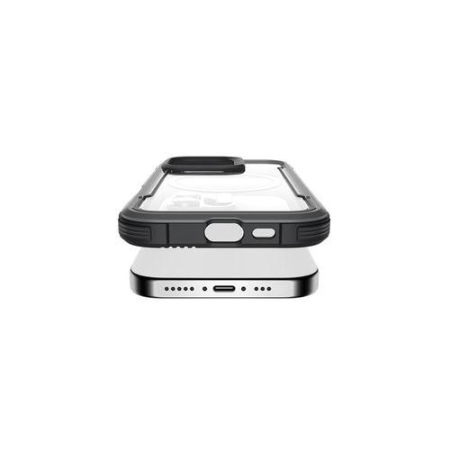 Apple iPhone 16 Pro Kılıf M-safe Şarj Özellikli Airbagli Raptic Shield Serisi Şeffaf Arka Yüzey Kapak