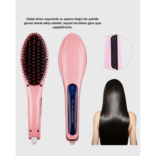 Profesyonel Saç Düzleştirici 5 Kademeli Isı Ayarlı Seramik Plakalı