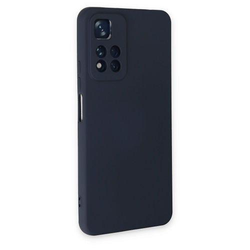 Newface Xiaomi Redmi Note 11 Pro Plus 5G Kılıf Nano içi Kadife  Silikon - Lacivert